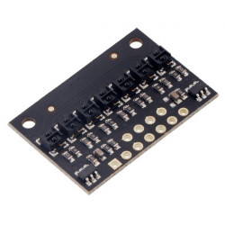 Listwa z czujnikami odbiciowymi QTRX-HD-07A - analogowa - 7-kanałow...