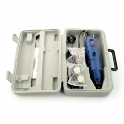 Miniwiertarka precyzyjna Velleman VTHD04 - zestaw do grawerowania - 40 elementów