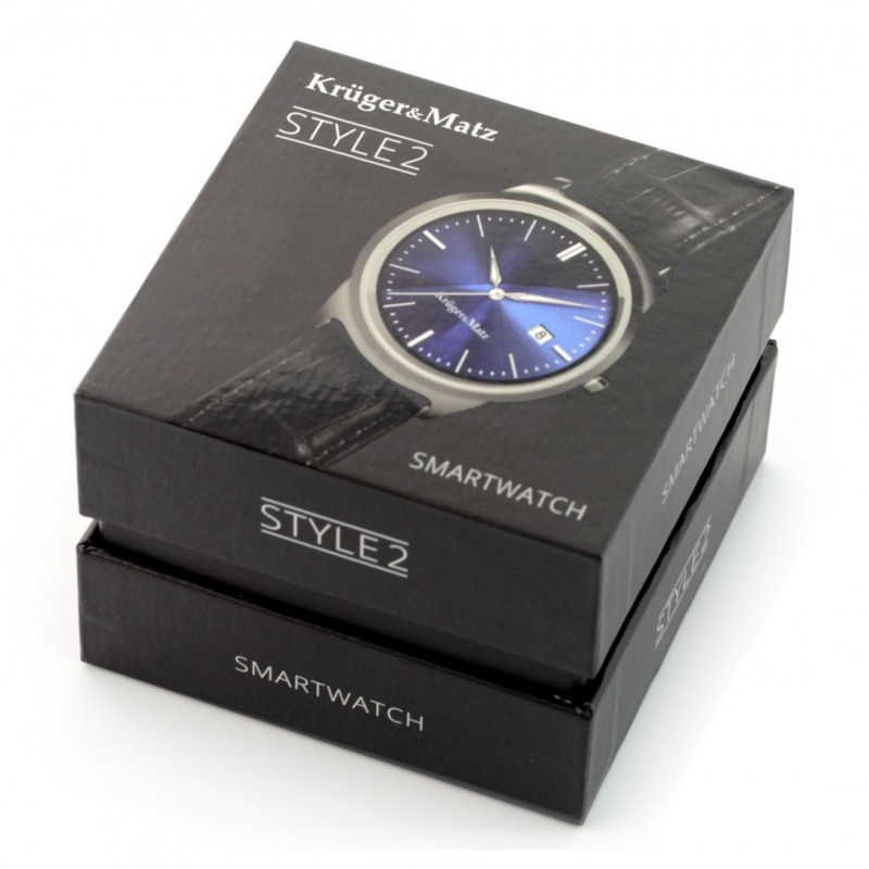 Smartwatch Kruger&Matz Style 2 KM0470S - srebrny - inteligetny zegarek