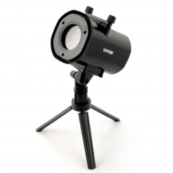 Projektor LED z wymiennymi slajdami