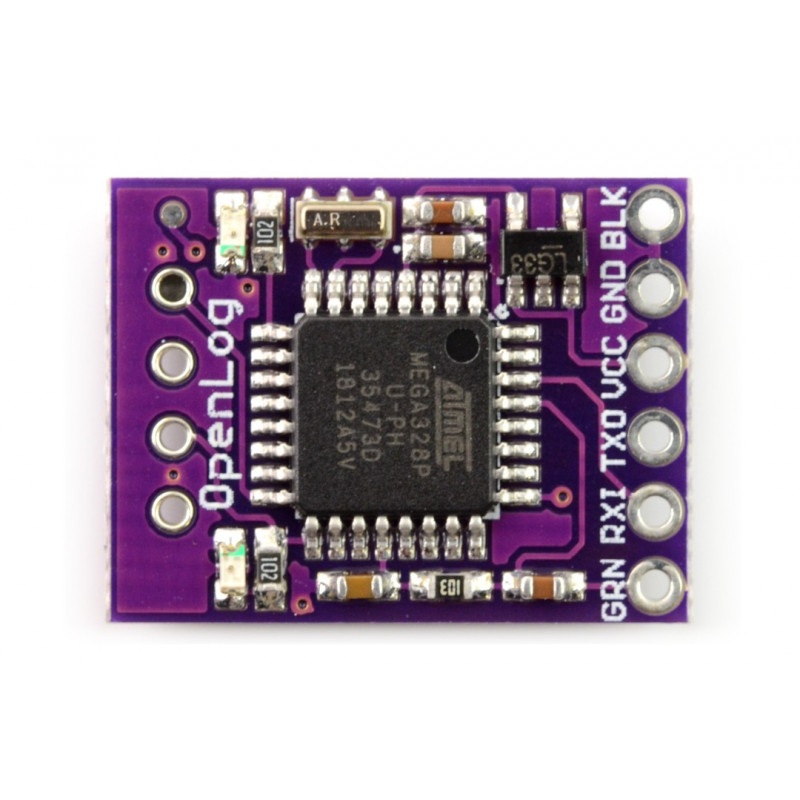 OpenLog - rejestrator danych na karcie microSD