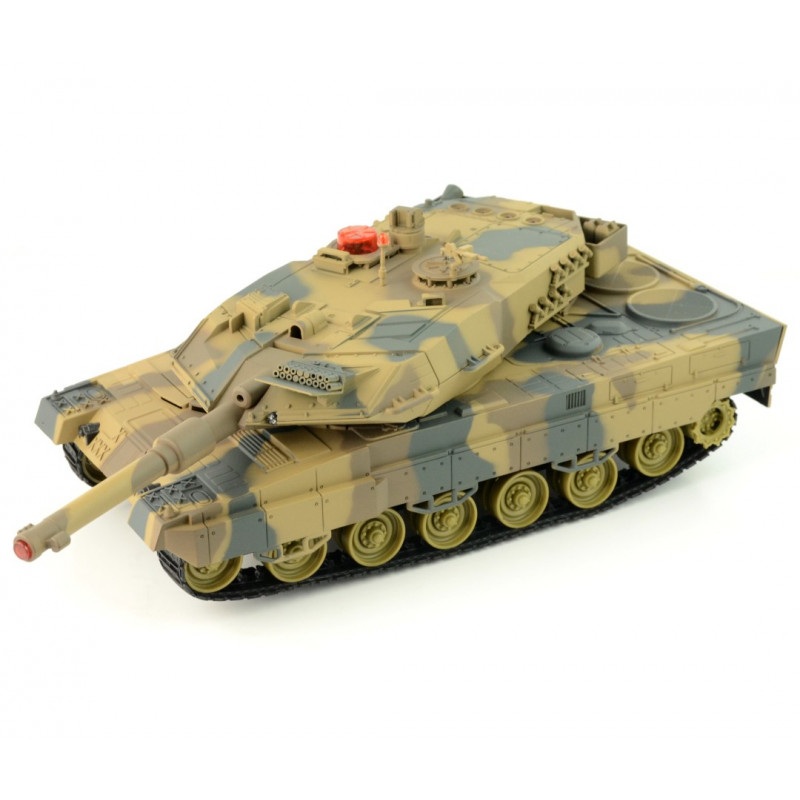 Zestaw wzajemnie walczących czołgów - Leopard - 1:24