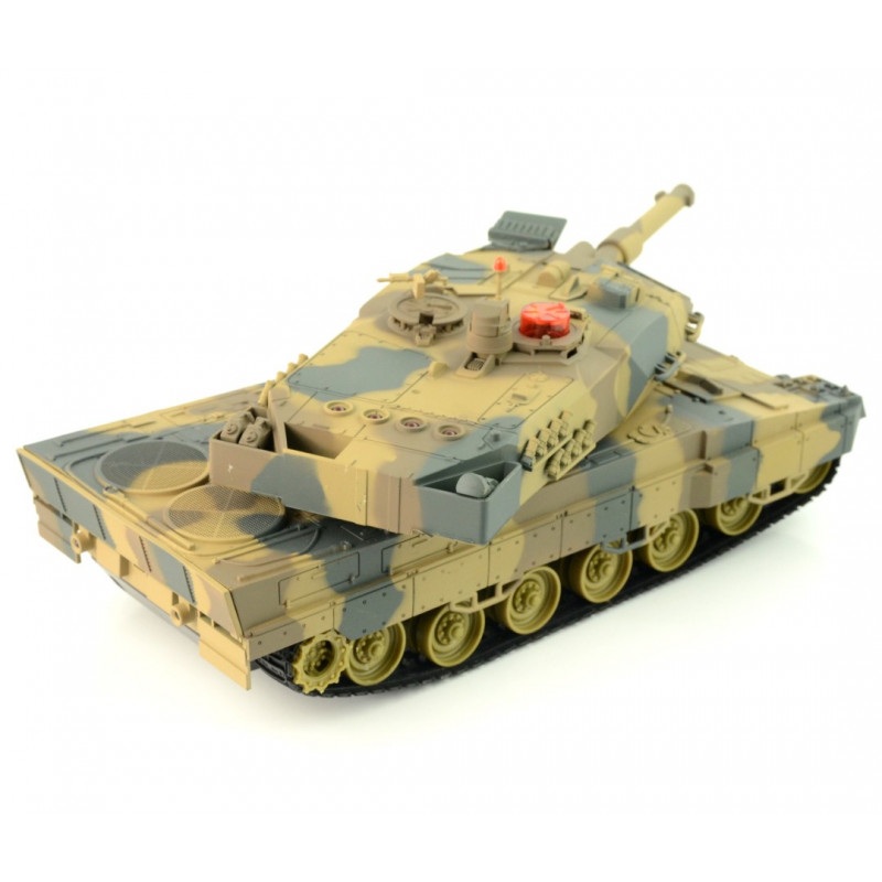Zestaw wzajemnie walczących czołgów - Leopard - 1:24