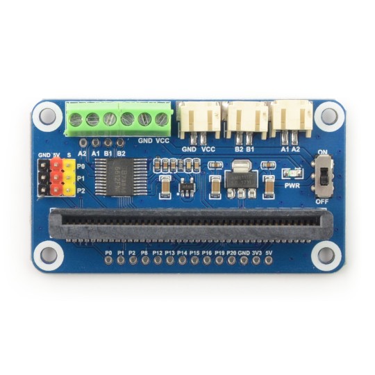 I2C-контролер на 2 двигуни та 3 сервоприводи для BBC micro:bit - Waveshare 15220