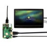 Ekran dotykowy pojemnościowy LCD IPS 11,6'' (D) 1920x1080px HDMI + USB dla Raspberry Pi 3B+/3B/2B/Zero obudowa czarna - zdjęcie 6