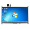 Ekran dotykowy rezystancyjny LCD TFT 10,1'' 1024x600px dla Raspberry Pi 3/2/B+ - zdjęcie 3