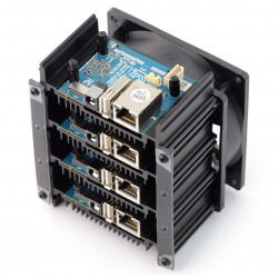 Odroid MC1 - klaster komputerowy Exynos5422 32-Core 2GHz + 8GB RAM