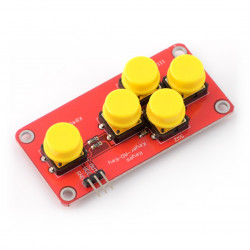 Moduł AD-Key z 5 przyciskami - analogowy