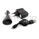 Zestaw zasilaczy - ładowarek AC / DC / USB / MicroUSB 1A EZ-116 Zestaw zasilaczy - ładowarek AC / DC / USB / MicroUSB 1A EZ-116