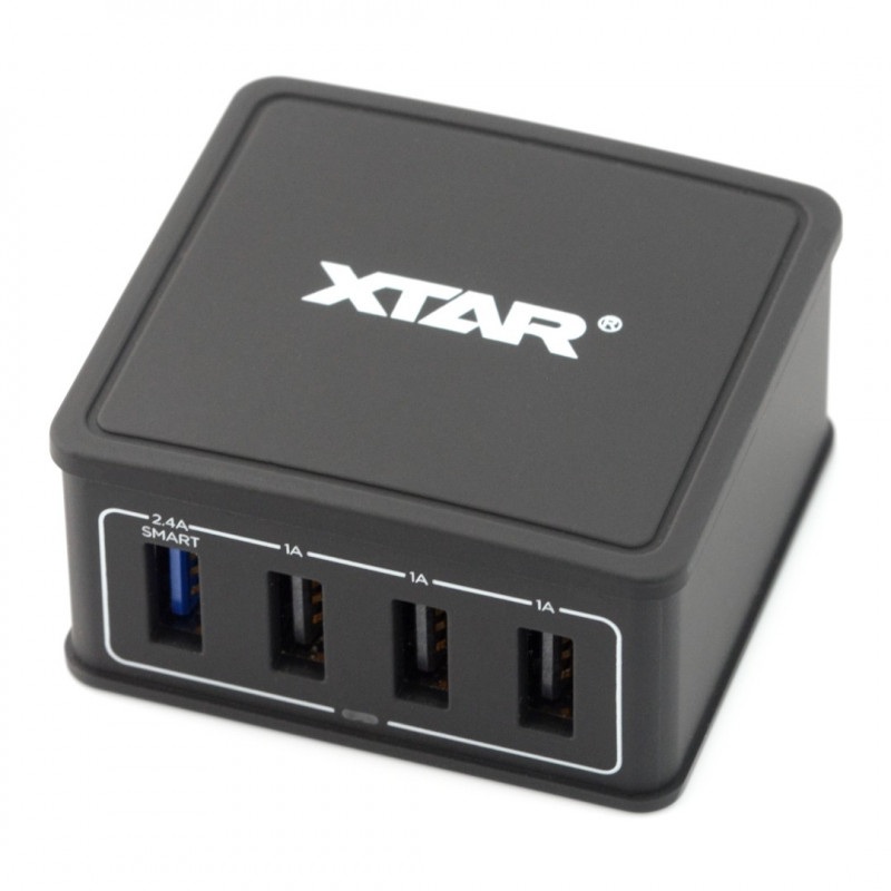 Zasilacz XTAR 4U 4x USB 5V