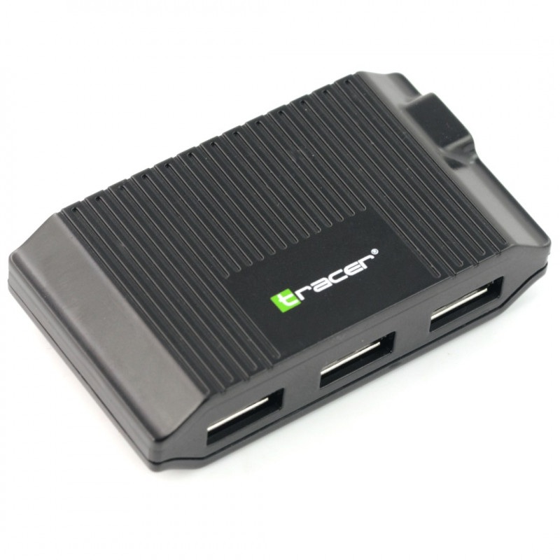 Czytnik kart pamięci All-in-one Tracer + Hub USB CH3