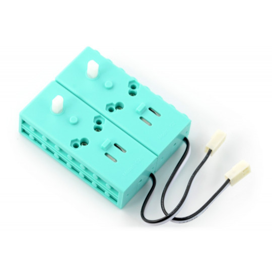 Двигун постійного струму з редуктором 1:48 6V 280 об/хв блок Lego - 2 шт.