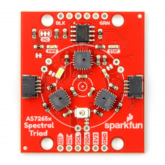AS7265x - спектрофотометр (Qwiic) - SparkFun SEN-15050
