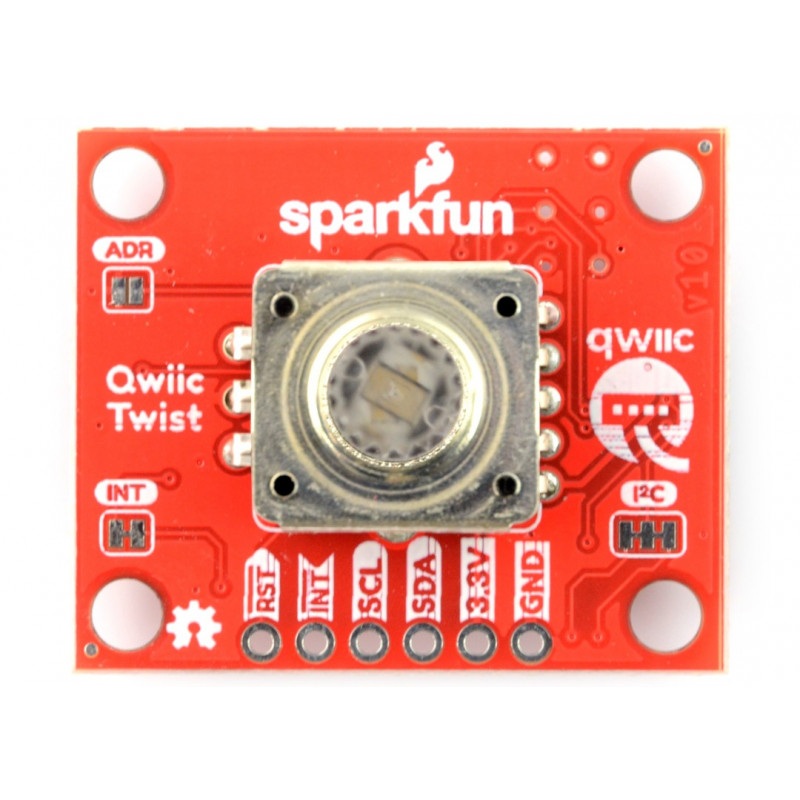 SparkFun Qwiic Twist - enkoder obrotowy RGB