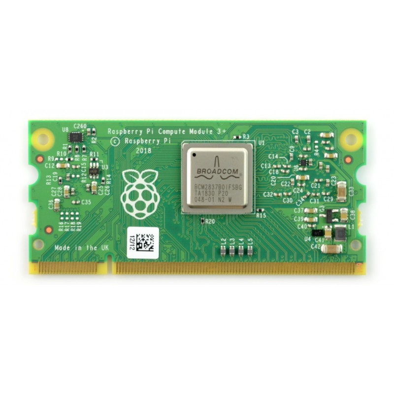 Raspberry Pi CM3+ - Compute Module 3+ - 1.2GHz, 1GB RAM + 8GB eMMC