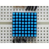 Miniaturowa matryca LED 8x8 0,8'' - niebieska - zdjęcie 4