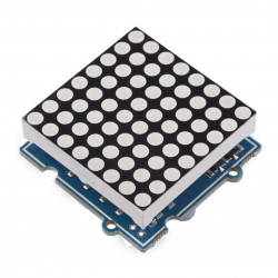 Grove  Red LED Matrix w/Driver - matryca LED Matrix 38x38mm - czerwona + sterownik HT16K33