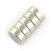 Magnes neodymowy okrągły - 6x3mm - 5szt.
