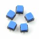 Tact Switch 12x12 mm z nasadką kwadratowy - niebieski Tact Switch 12x12 mm z nasadką kwadratowy - niebieski