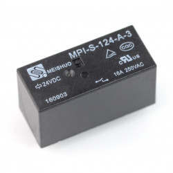 Przekaźnik MPI-S-124-A-3 - cewka 24V, styki 16A/250VAC