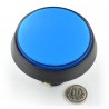 Push Button 6cm - niebieski (wersja eko2) - zdjęcie 2