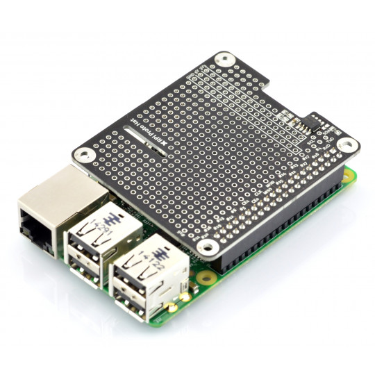 Універсальна друкована плата MSX Proto Hat для Raspberry Pi 4B/3B+/3B/2B