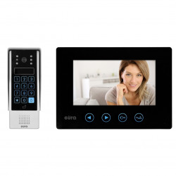 Eura-tech Eura VDP-10A3 Jupiter - wideofon + kaseta zewnętrzna - czarny