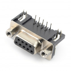 Gniazdo kątowe D-SUB 9