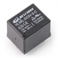 Przekaźnik HLS8L-DC5V-S-C - cewka 5V, styki 2x 15A/120VAC