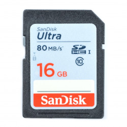 Karta pamięci SanDisk Ultra SD / SDHC 16GB 533x UHS-I klasa 10