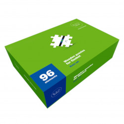 Ozobot - drewniane puzzle do nauki programowania - wersja angielska