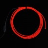 Przewód elektroluminescencyjny 2,5m - czerwony - zdjęcie 3