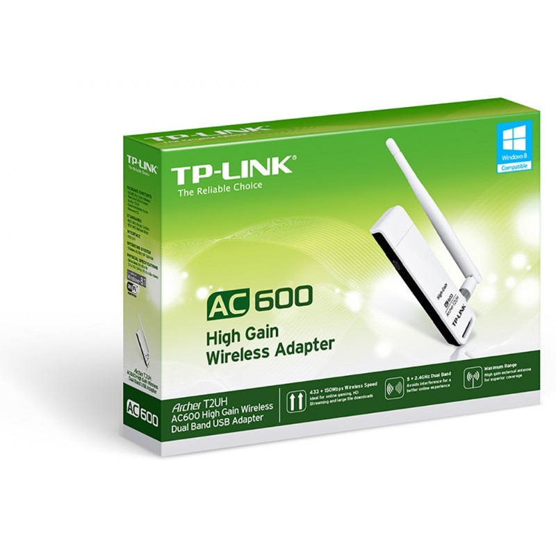 Karta sieciowa WiFi USB 433Mbps TP-Link Archer T2UH z anteną