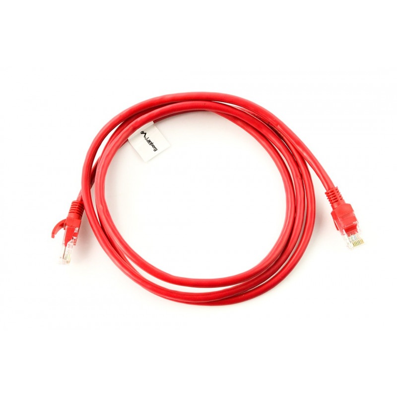 Przewód sieciowy Lanberg Ethernet Patchcord UTP 6 1,5m - czerwony