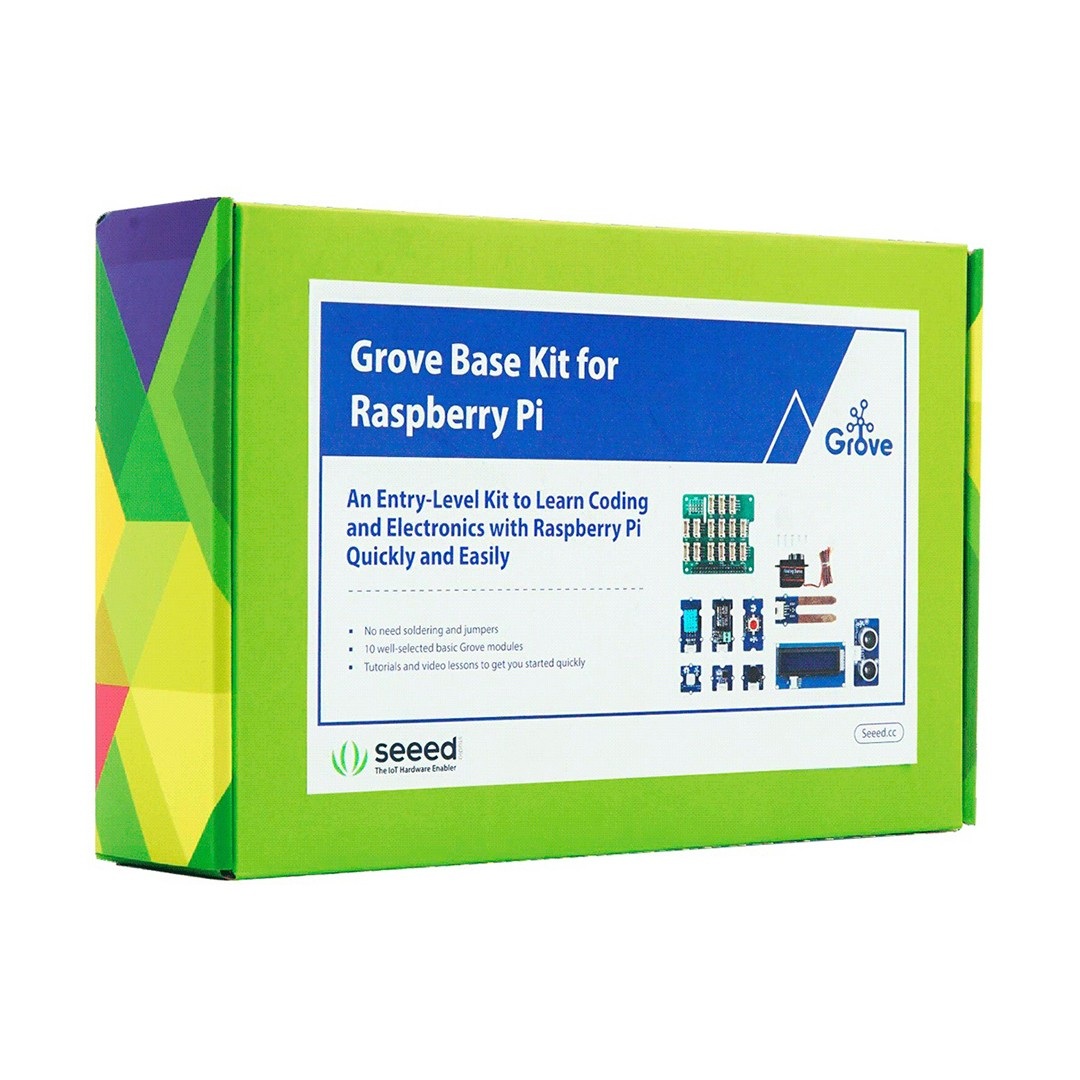 Grove Base Kit dla Raspberry Pi 4B/3B+ - zestaw dla początkujących
