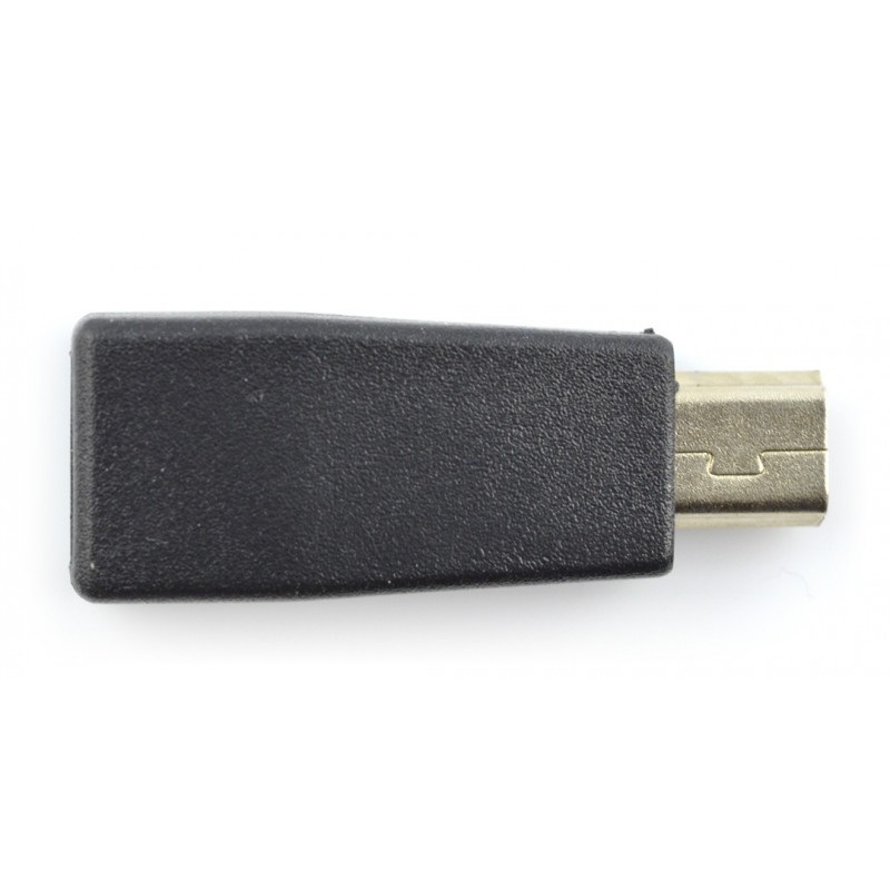 Adapter przewód gniazdo mini USB - wtyk micro USB
