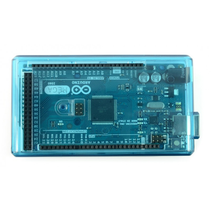 Obudowa niebieska Arduino mega