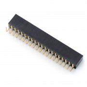 Gniazdo żeńskie 2x20 raster 2,54mm dla Raspberry Pi - kątowe