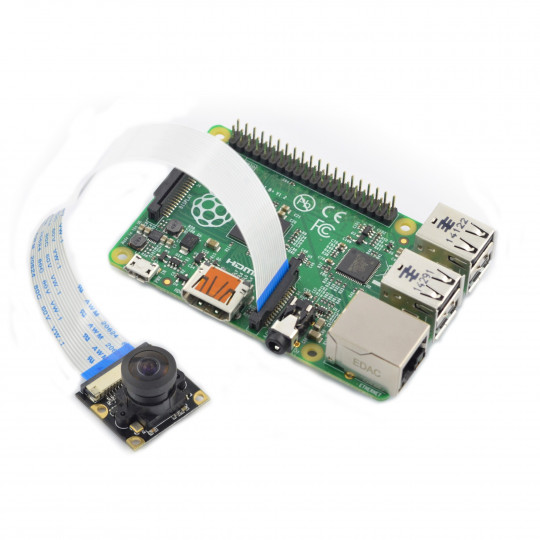 HD-камера G OV5647 5 Мп - ширококутна - для Raspberry Pi - Waveshare 10344