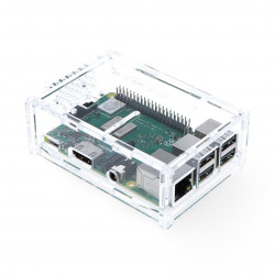 Obudowa Raspberry Pi Model 3B+/3B/2B z mocowaniem na kamerę -