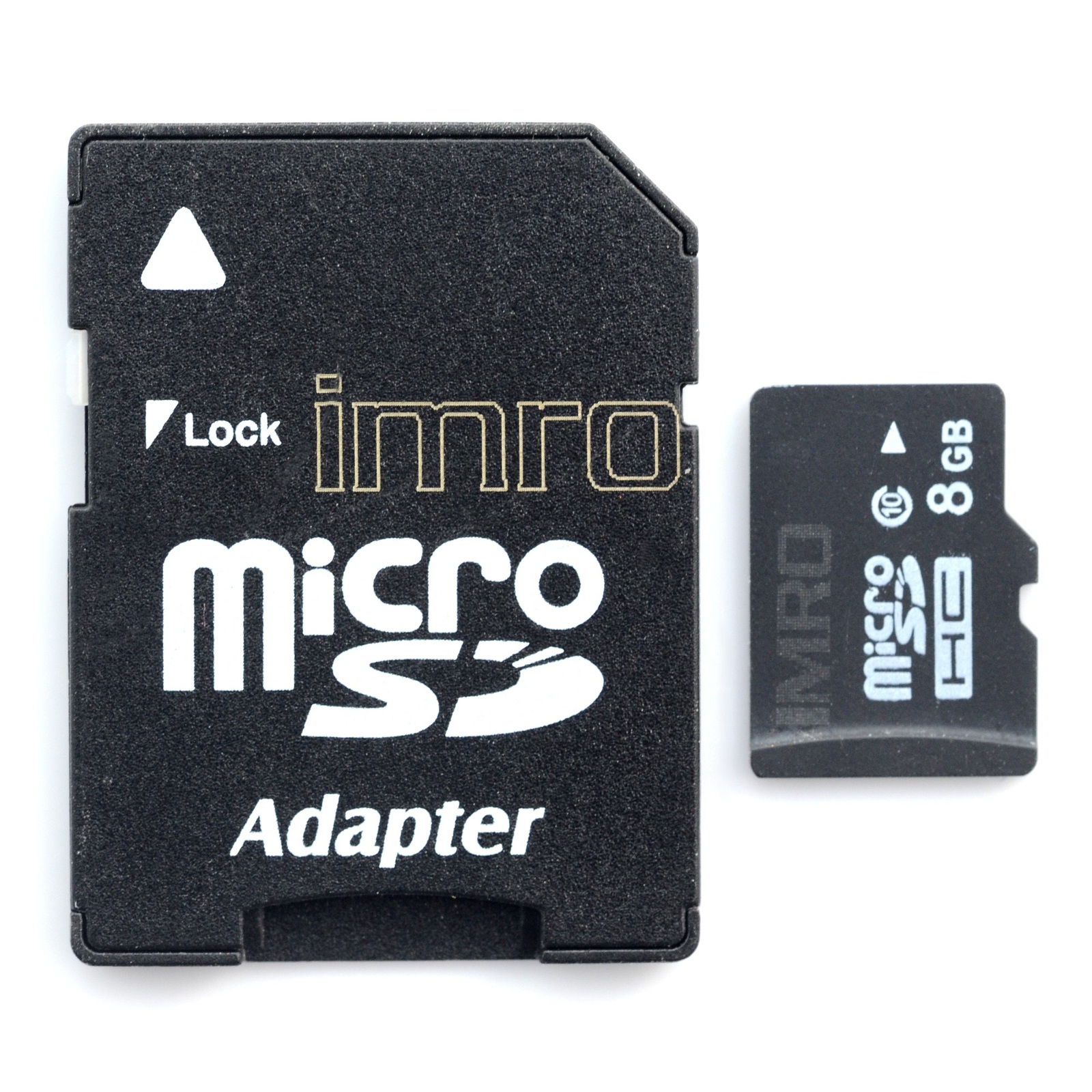 Karta pamięci Imro Ultimate Quality microSD 8GB 30MB/s klasa 10 z adapterem