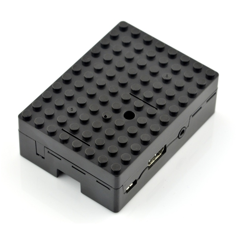 Pi-Blox - Obudwa Raspberry Pi Model 2/B+ - czarna