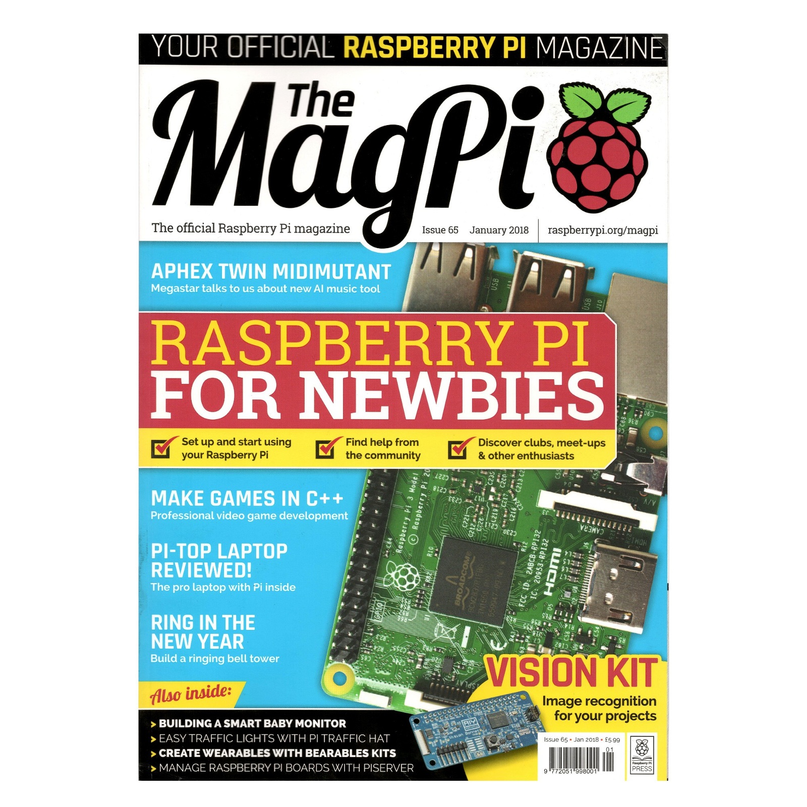 The MagPi - oficjalny magazyn RaspberryPi - nr 01/2018 Issue 65