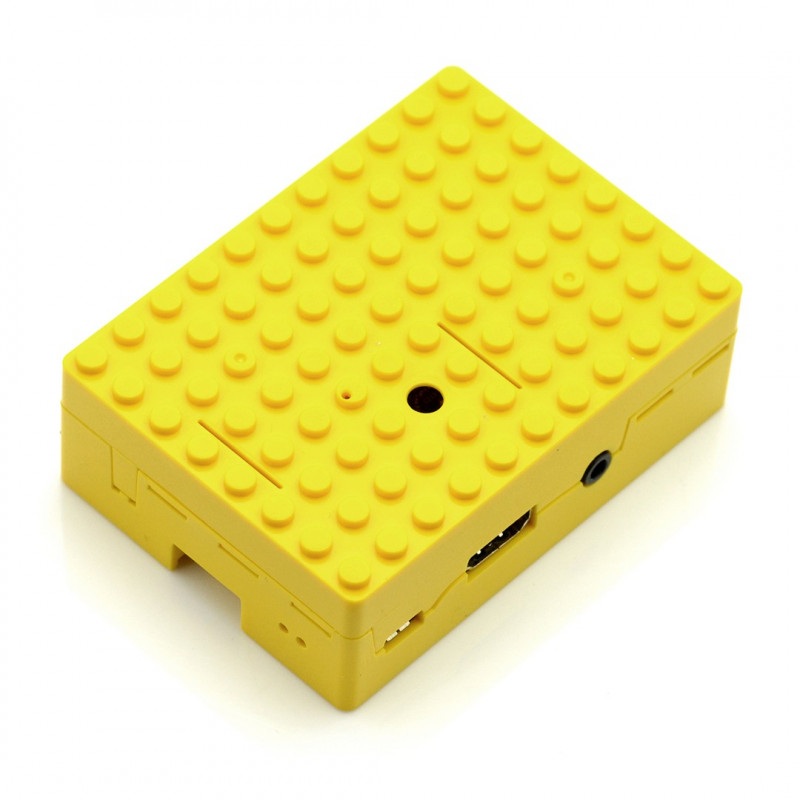 Pi-Blox - obudowa Raspberry Pi Model 3/2/B+ - żółta