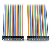 Przewód IDC 40 pin żeńsko-żeński 20 cm Raspberry Pi B+