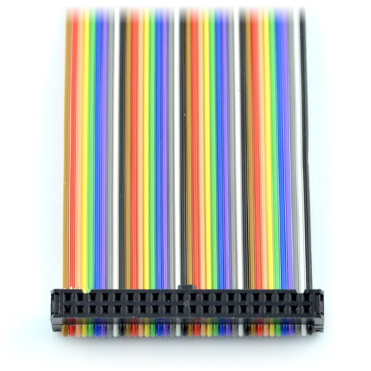 Кабель IDC 40 контактов, гнездо-гнездо, 60 см, для Raspberry Pi 4B/3B+/3B/2B