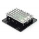 Obudowa Raspberry Pi model 3/2/B+ Vesa v2 do montażu na monitor - czarno-przezroczysta Obudowa Raspberry Pi model 3/2/B+ Vesa v2 do montażu na monitor - czarno-przezroczysta