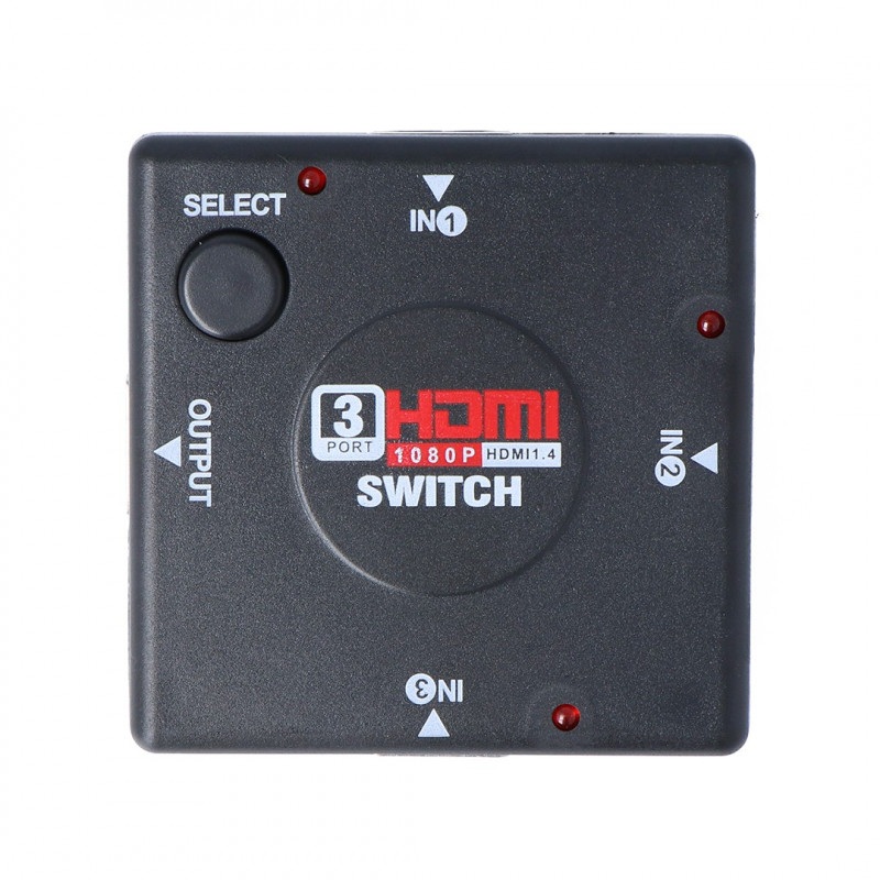 Switch HDMI 1.3b 1080p - 3 wejścia