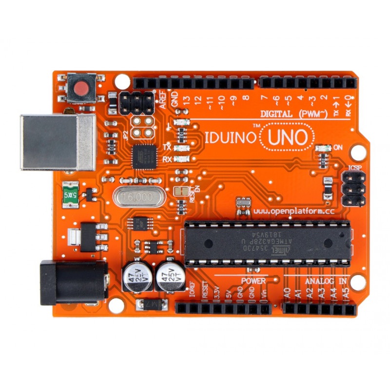 Iduino Uno - kompatybilny z Arduino + przewód USB