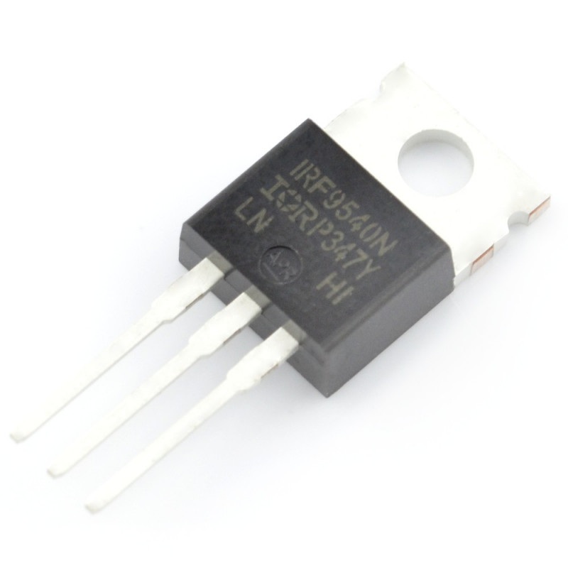 P-MOSFET IRF9540 - THT